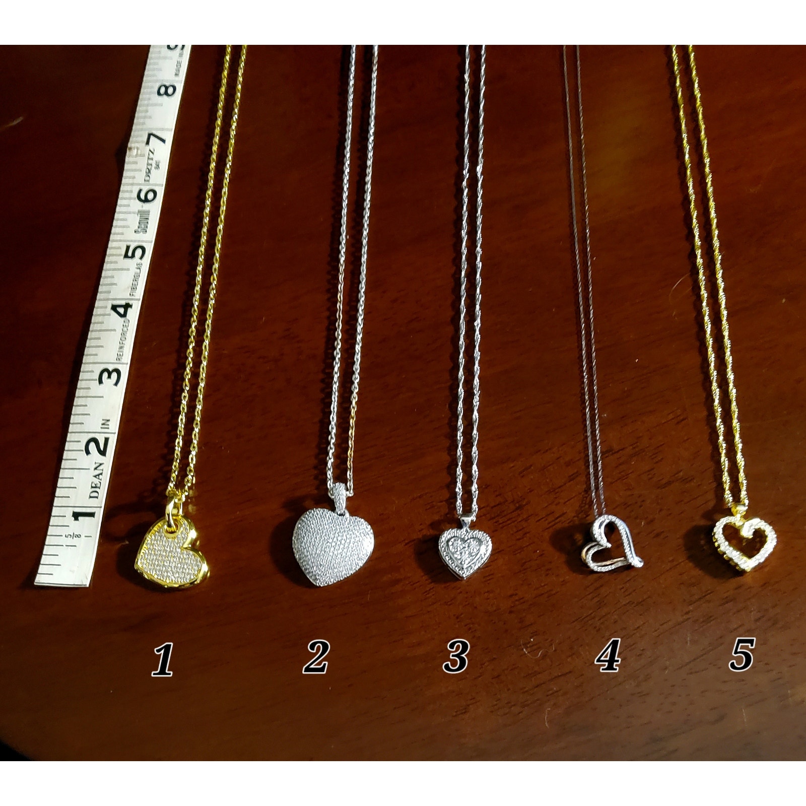 Heart Necklace Choose 1 Gift 75$